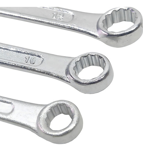 Jogo De Chave Combinada Com 6 Peças 8 A 17mm Amatools
