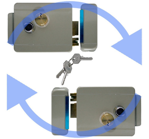 Kit Control De Acceso Chapa 10 Llaveros Botón No Touch Color Negro