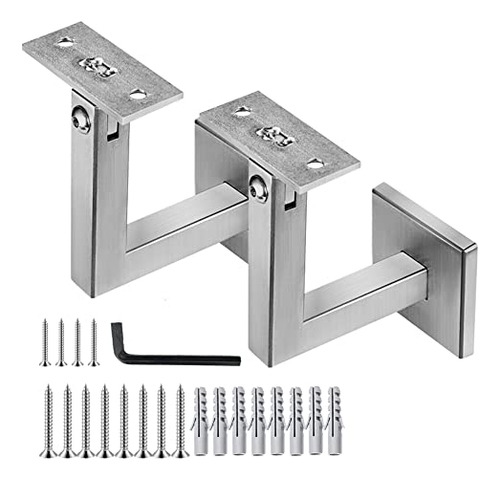 Soportes De Barandilla Ajustables De Acero Inoxidable 304, 3