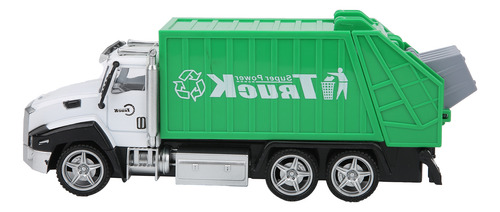 Camión De Basura De Aleación Modelo 1:42 American Sanitation