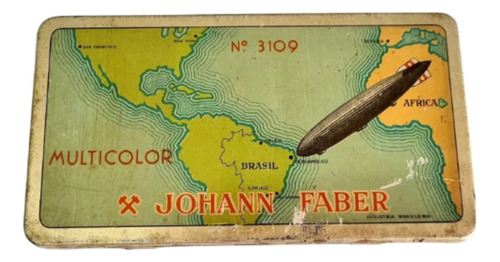 Johann Faber Estojo Cheio Lápis De Cor 3109 Graf Zeppelin