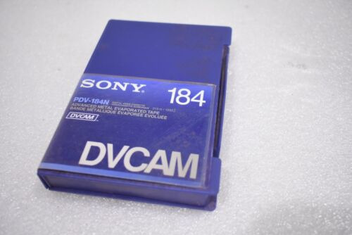 Sony Pdv-184n Advanced Metal Evaporated Tape Digital Vid Kbk