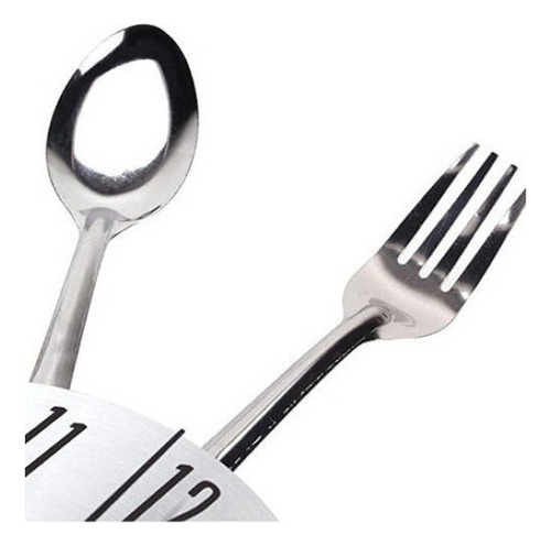 Reloj De Pared De Cocina Con Cucharas Y Tenedores, Big Deco
