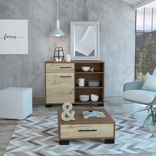 Mueble Bife + Mesa Centro Marsella - Gales / Duna