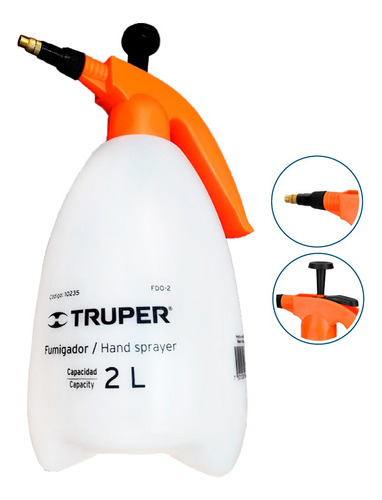 Fumigador Doméstico, 2 Lts Truper 10235