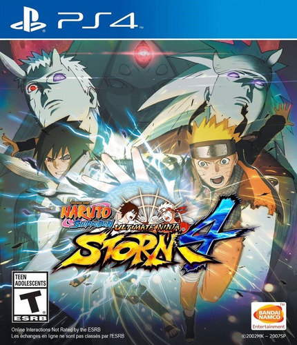 Naruto Shippuden Ultimate Ninja Storn 4 Playstation 4