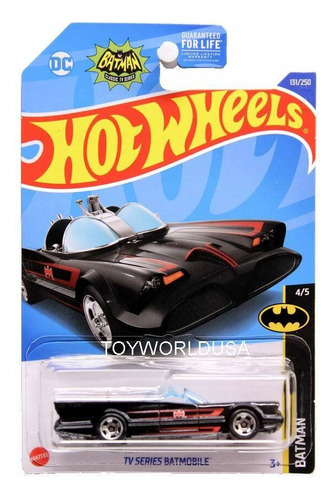Lote Hot Wheels De Batman 4 Variedades Nuevo Sellado