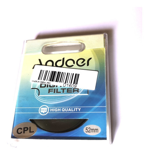 Filtro Polarizador Cpl 52mm Marca Andoer