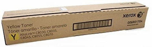 Tóner Xerox Altalink C8030 C8035 C8045 C8055 C5070 Amarillo 15,000 Páginas Código 006R01704