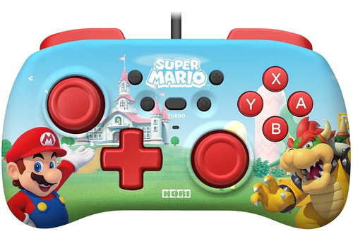 Control Alambrico HoriPad Hori Mini Super Mario Switch