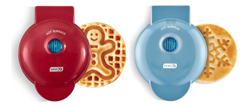 Dash Mini Waffle Maker (paquete De 2) Para Gofres Individual