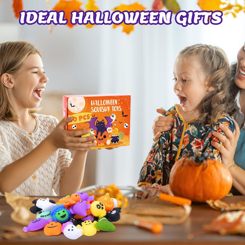 30 Juguetes Blandos De Mochi For Halloween, Juguetes