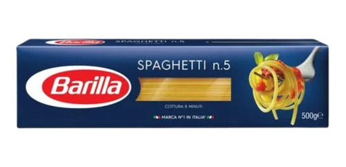Fideos Spaghetti Barilla N. 5 X 500g. - Importado De Italia