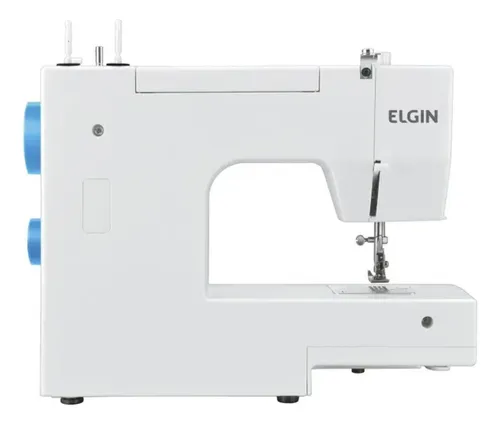 Máquina De Costura Genius Plus Jx-4035 Elgin Cor Branco 127V