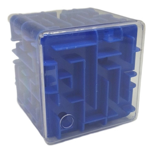 Cubo Mágico Acrilico 3d Labirinto Desafio Puzzle 6x6 Cm