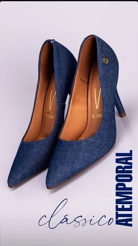 Sapato Scarpin Tecido Vizzano R 149 9