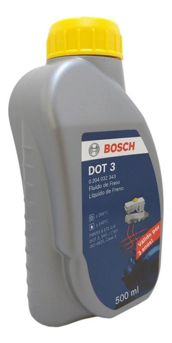 Fluido Freio Oleo Dot 3 Bosch - Caixa Com 20