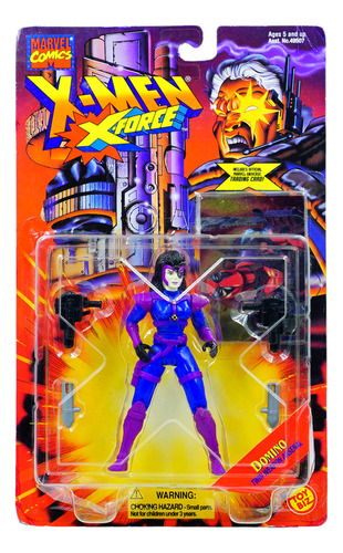 Toy Biz Marvel X Men X Force Domino Weapon Arsenal 1995 V2