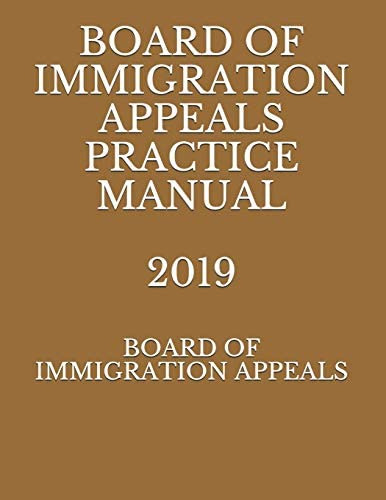 Board Of Practice Manual 2019, De Department, Justice. Editorial Independently Published, Tapa Blanda En Inglés