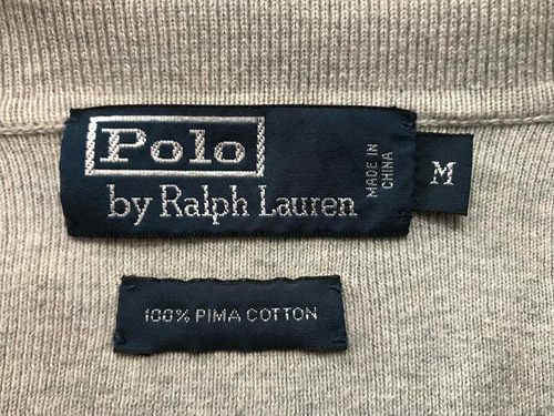 Buzo Tipo Chomba Polo Ralph Lauren Pima Cotton Talle M (Usado)