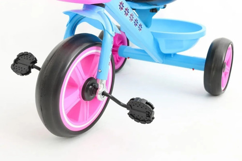 Imagen 5 de 7 de Triciclo Vanguardia Dos Canastos Y Timbre Frozen 147002 004f