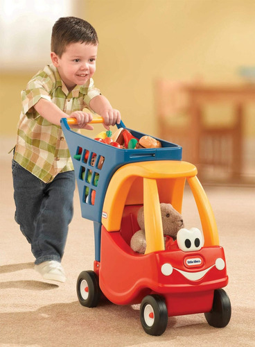 Carrito De La Compra Rojo/amarillo Little Tikes