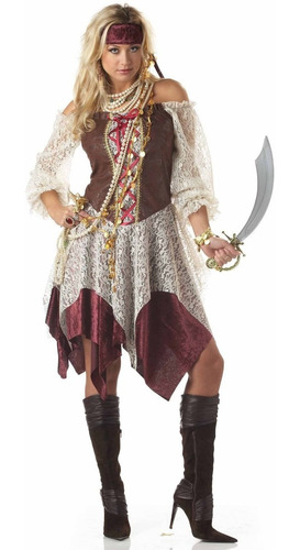 Disfraz De Pirata Para Mujer Talla: L Halloween