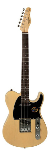 Guitarra elétrica Tagima Brasil T-910 telecaster de  cedro butterscotch com diapasão de madeira de marfim