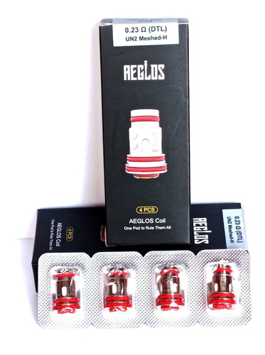 4 Resistencia .23ohm 40w Aeglos H2 Aeglos Aeglos P1 Sellada 