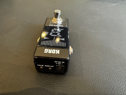Pedal Korg Pitchblack Mini Pb-mini Em Bom Estado Preto (Usado)