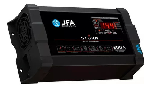 Fonte Automotiva Jfa Storm 200a 3000w Para Carro/caminhonete