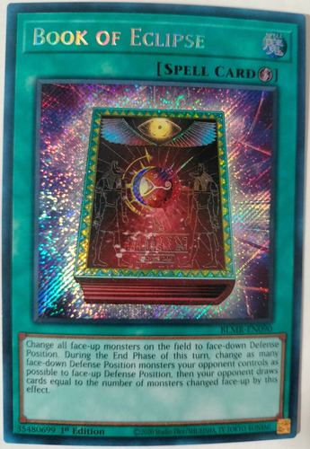 Yugioh! Tcg Book Of Eclipse Blmr-en090 Secret Rare