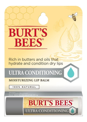 Imagen 1 de 2 de Bálsamo Labial Burt's Bees Ultra Conditioning En Blister