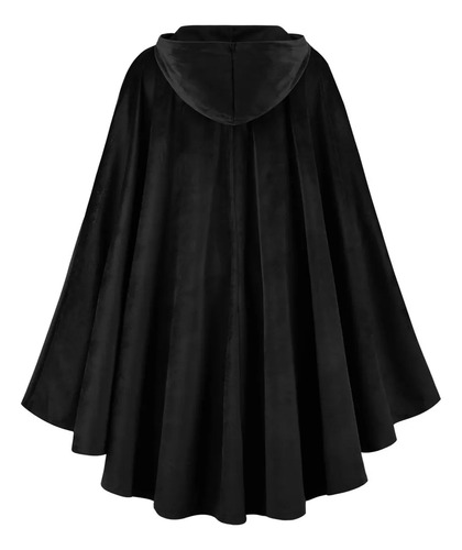Capa De Terciopelo Con Capucha Capelet Disfraz De Halloween