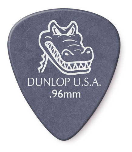 36 Plumillas Dunlop Gator Grip Violeta .96 417b.96 Color Morado