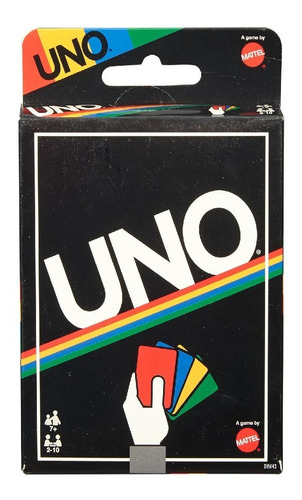 Juego De Cartas Uno Retro Mattel