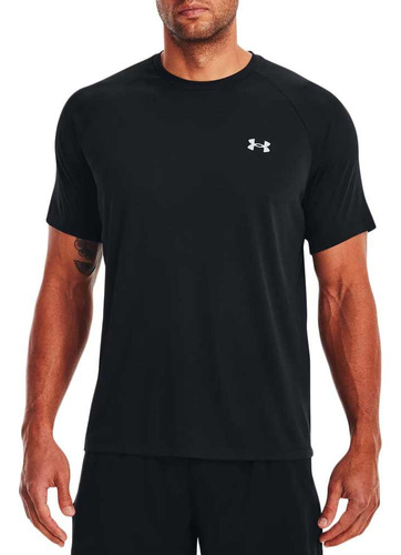 Remera Under Armour Tech Reflective Negro 1382755001