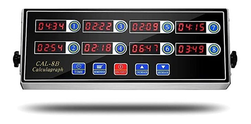 Bizoepro 8 Canales Cronómetro Digital De Cocina Cooking Time