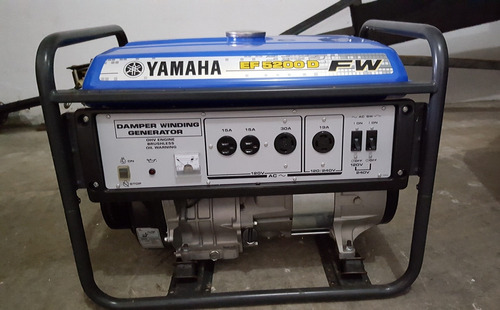 Generador Yamaha 5kva 120/240v Modelo Ef5200d Fw