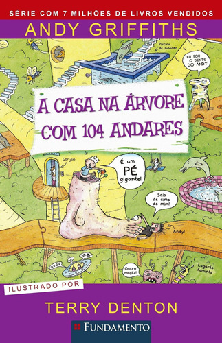 Livro A Casa Na Árvore Com 104 Andares