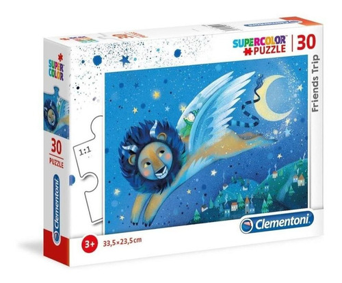 Clementonipuzzle 30 Piezas Viaje De Amigos