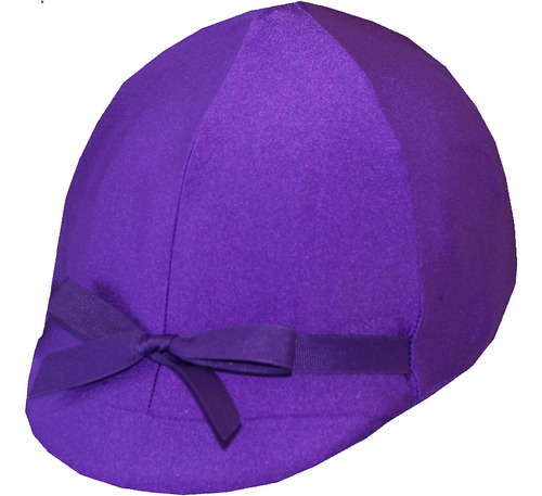 Funda De Casco De Equitación Morada.