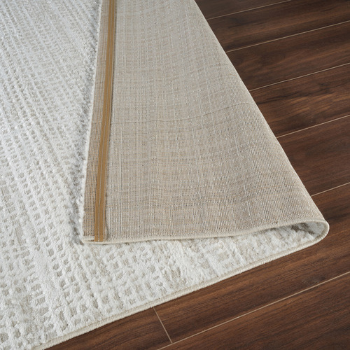 Tapete Hazz Maldivas 150x190cm Bege Para Sala E Quarto