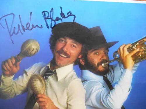 Willie Colón Ruben Blades Canciones Del Solar Autografiado (Usado)