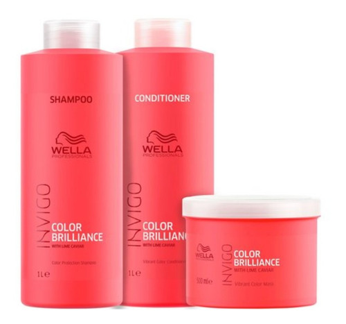 Wella Invigo Brilliance Shampoo, Acondicionador, Mascarilla!