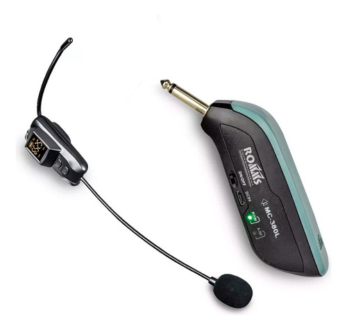 Microfono Inalambrico Romms Mc-380l Lavalier Uhf