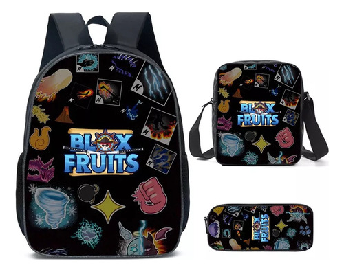 Mochila Escolar Roblox Blox Fruits Pupil, Mochila Infantil D