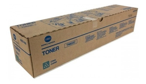 Toner Ciano Tn622 C P/ Bizhub Press C1100 / C6100 A5e7430 #