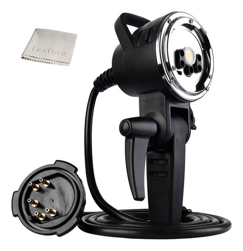 Ad-h600b 600w Bowens Mount Flash Extensión Cabeza Protable F