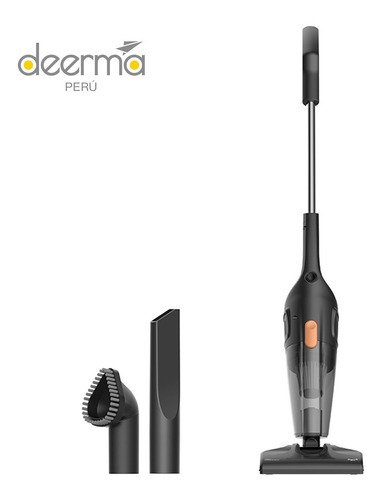 Deerma Dx115c aspiradora multifuncional vertical y de mano 2 en 1 color negro